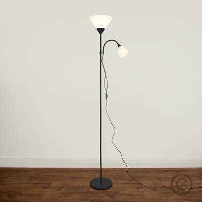 Hatton 179 H cm Torchiere Floor Lamp