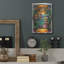 «JungleCafe Amazon» par Flyland Designs, art mural en métal-303588599