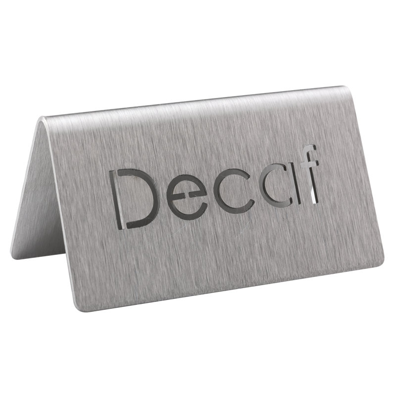 Porte-carte de place pour tente de table découpée au laser