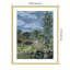 «Mosaic Meadow II» par Melissa Wang, impression sur bois encadrée-109724976
