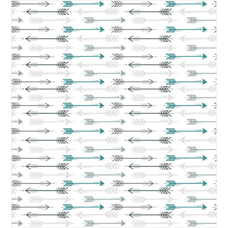 Flower Polyester Duvet Cover, Twin Duvet Cover + 1 Pillow Sham, Antique Retro Tea Set