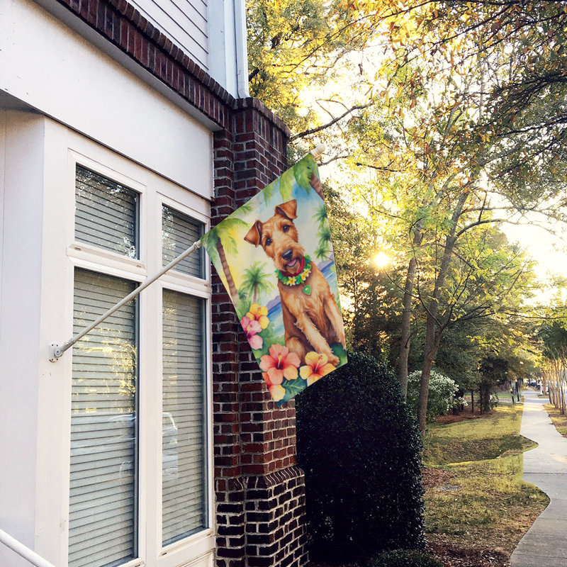Drapeau pour animal à double face H 40 po x l 28 po
