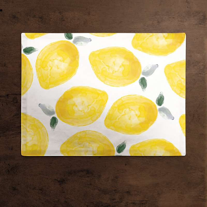 Hilburn Polyester No Pattern Rectangle Placemat