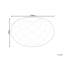 Gerasim 50cm Wide Round Pouffe Ottoman-2053314315