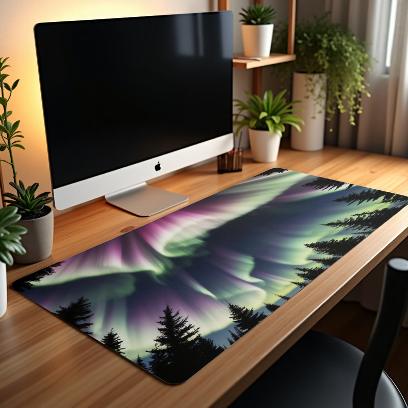 Polyester Desk Pad, 23.6x13.8