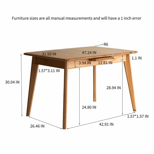 Dimensions du produit