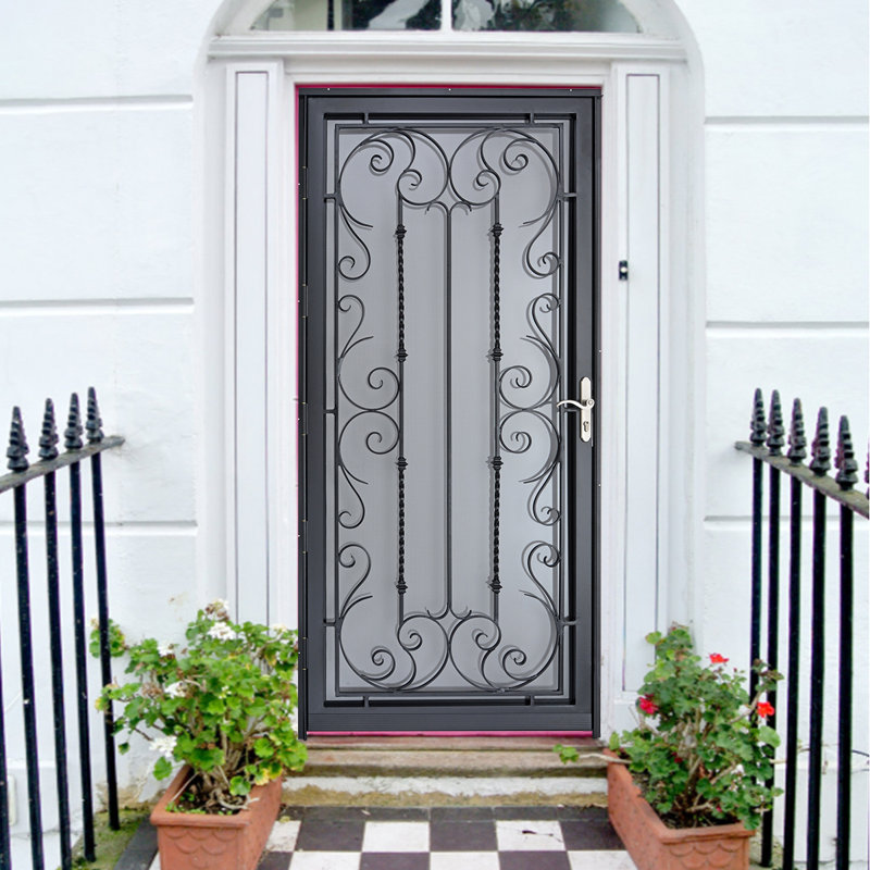 Grisham 36×80 Security Storm Door, Noir