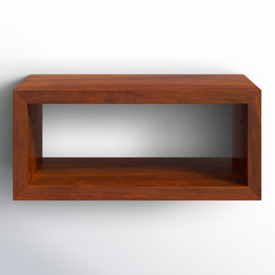 Robin Rectangle Solid Wood Floating Shelf
