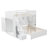 Twin Over Full L-shaped Bunk Bed With Storage Stairs, Cabinet, Armoire And Lighted-2049363656