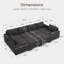 Canapé-lit modulaire en U avec espace de rangement Anureet-96012025-125402458-125402455