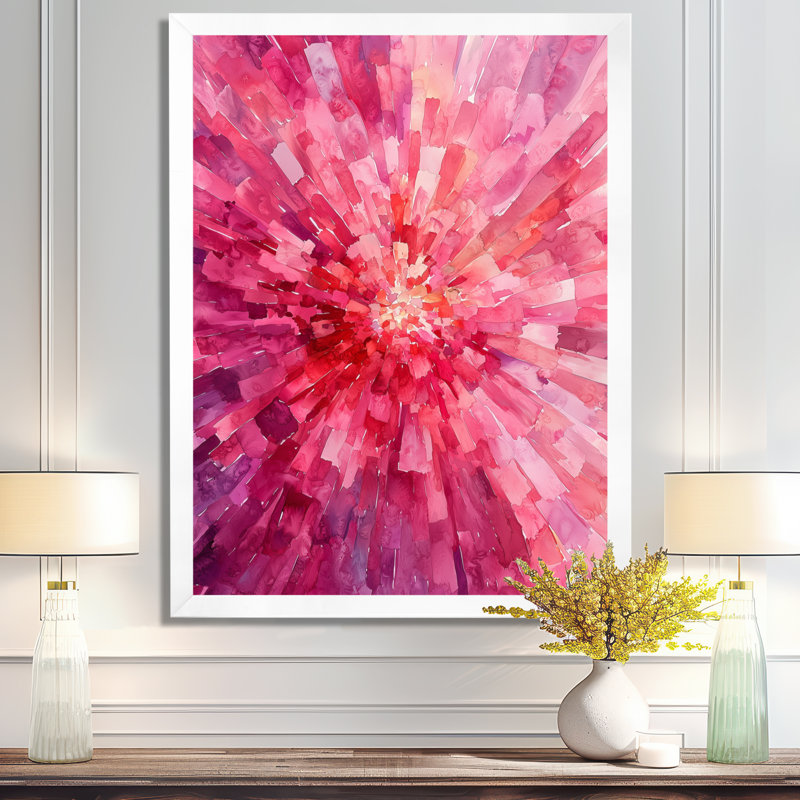 Olivianna - Abstract Canvas Prints, Reproduction encadrée d'une seule photo, H 44 po x l 34 po, Blanc