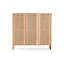 Rangement pour chaussures en bois massif Burlywood