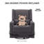 Fauteuil inclinable et oscillant pivotant en chenille de 32,8 po de large Tucker-1120822756