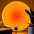 Sunset Lamp Projection Rotation Rainbow Projection Lamp Led Romantic Visual Led Light With Usb,sunset Red