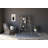 Scandinavian Style Bookshelf, Black, 47.2 x 59.1 x 9.8 inches | 100% Melamine Coated Particle Board, Thickness: 0.7 inches | Numerous Shelves for Additional Storage, Elegant Design for Modern Home & Office Décor-1131687622