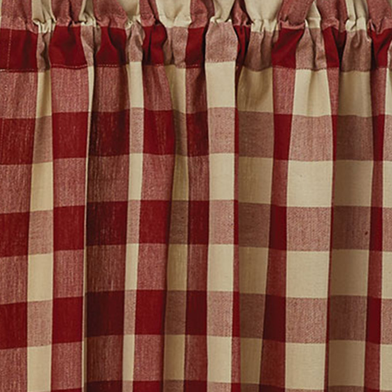 Red Buffalo Check Tiers 36x72, Red
