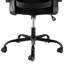 Chaise de bureau en tissu Lillienne