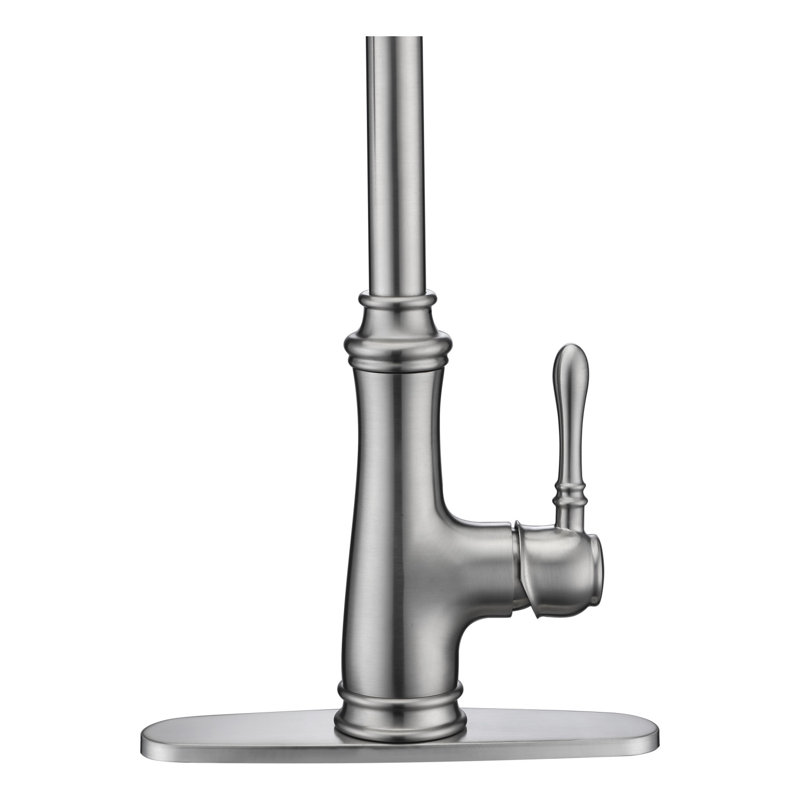 ANZZI Luna Pull Down Kitchen Faucet, Brushed Nickel