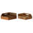 Kalum Solid Wood Tray - Set of 2