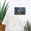  «Bernese Mountain Dog Starry Night» par Rich Monet, art mural en métal, 16 po x 12 po-854682916