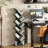 10 Tier Tree Book Shelf, Floor Standing Wood Bookshelf for Narrow Space, Storage Organizer Bookshelves for Books/CDs/Magazine, Bookcase with Shelves for Home Office, Living Room-684439572