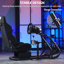 Le simulateur de cockpit avec siège Anman Racing convient au Logitech G29 Thrustmaster, ne comprend pas le volant, les roues, les pédales et le frein à main Shifter-923051689