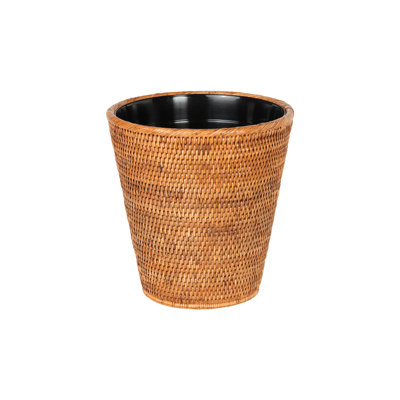 Everard Wicker Open Waste Basket - 2 Gallons