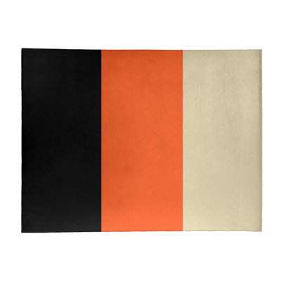 Chenille Striped Indoor Rug