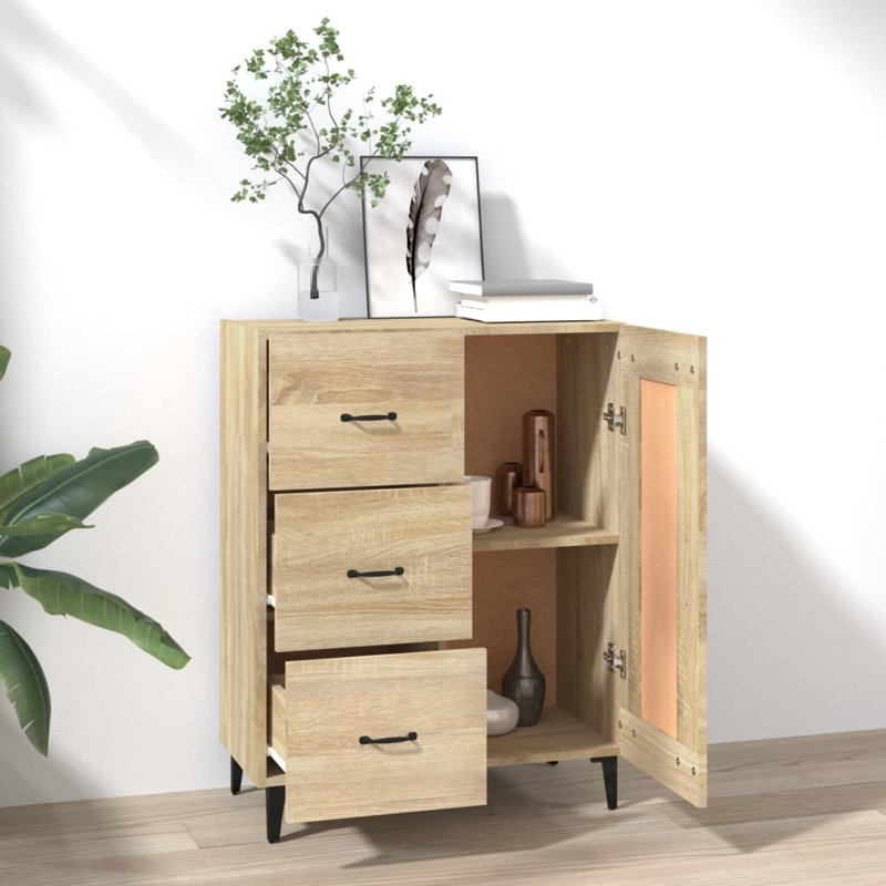 Smeltzer 69.5cm Sideboard, Sonoma Oak