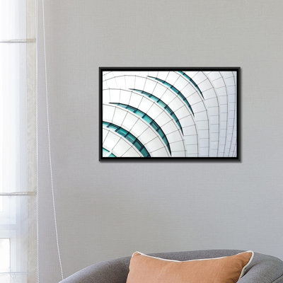 « ondulations up », impression sur toile