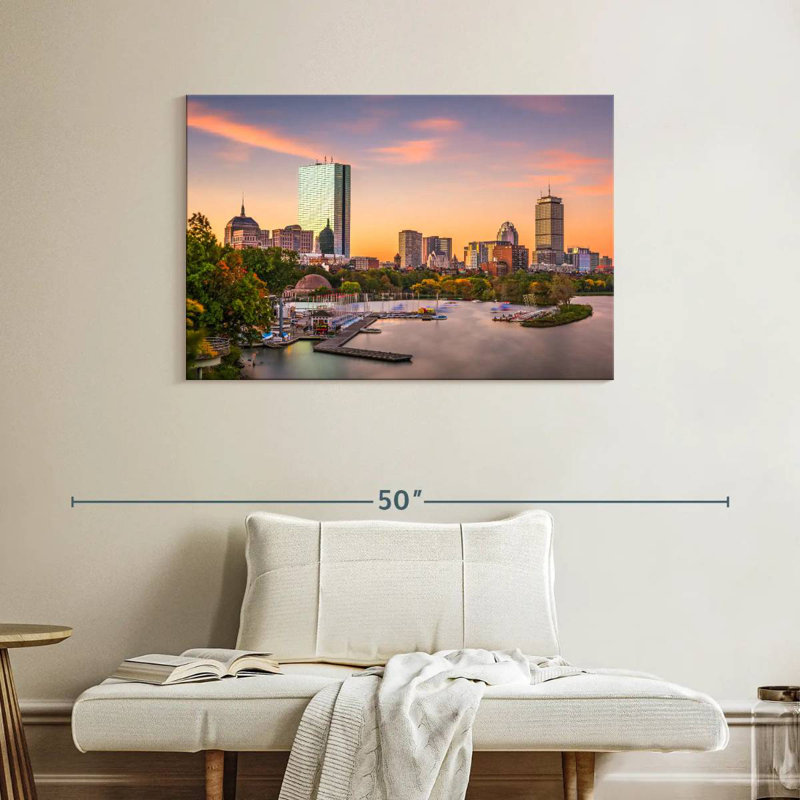 Horizon de Sirci à Boston, H 26 po x l 39 po