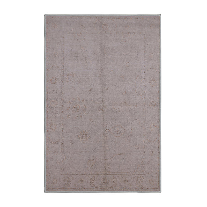 Tapis oriental gris, Rectangle 2 pi x 3 pi