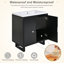 Ensemble de meuble-lavabo 30 po avec lavabo | Structure en bois massif, armoire de rangement combinée | Conception durable et élégante