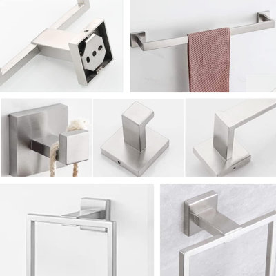 4 - Piece Bathroom Hardware Set