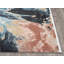 Tapis abstrait bleu / beige Almeera-1359306350