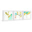 Painted Whimsy Triptych - Ensemble de 3 reproductions de cadres photo-29546839