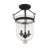 Husman Glass Semi Flush Mount-16518414-16518408