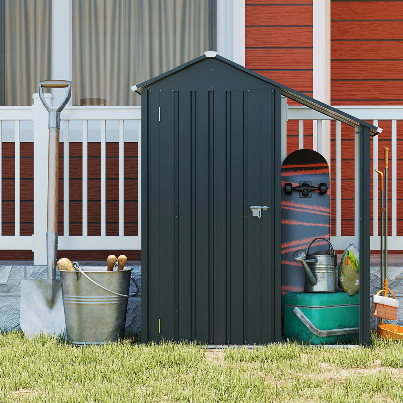 56" Outdoor Metal Shed,High Quality Galvanized Iron Sheet
