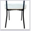 Ensemble de 4 chaises de salle à manger blanches de style Mid-Century moderne, confortables et élégantes-400991601