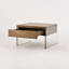 Jescie 63.4cm W Glass Bedside Table
