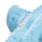 H2OGO! Realistic Shark Ride-On - Blue 72" x 40", Inflatable Ocean Animal Pool Float