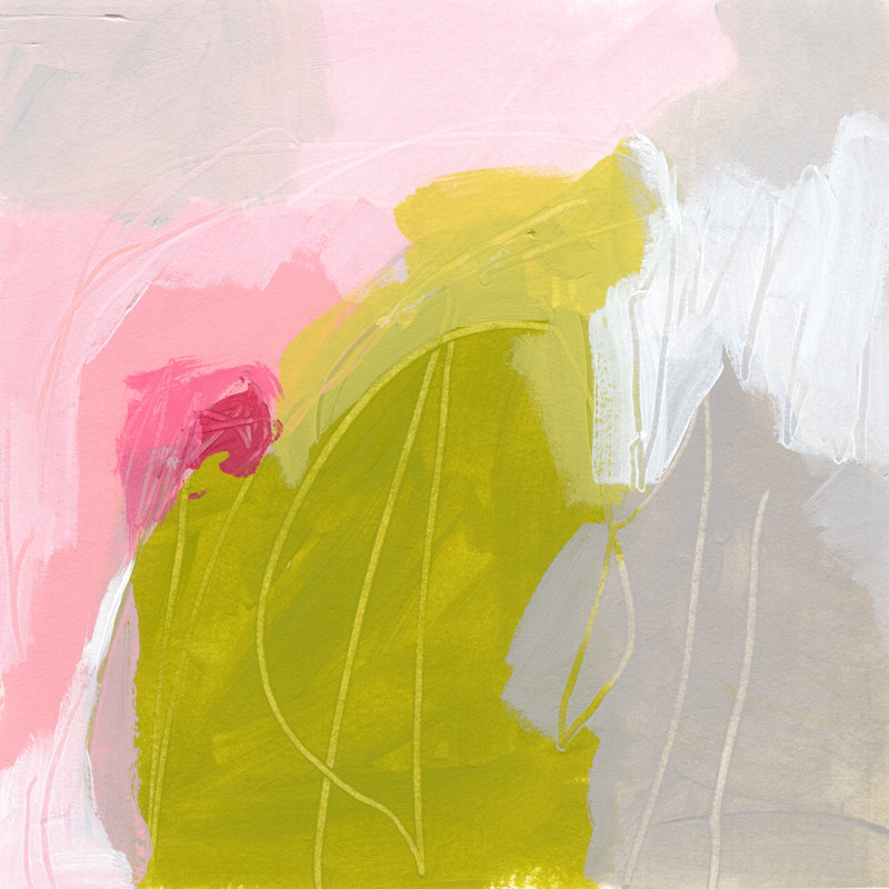 Petal Tone III by June Erica Vess - Wrapped Canvas Painting, 76cm H x 76cm W