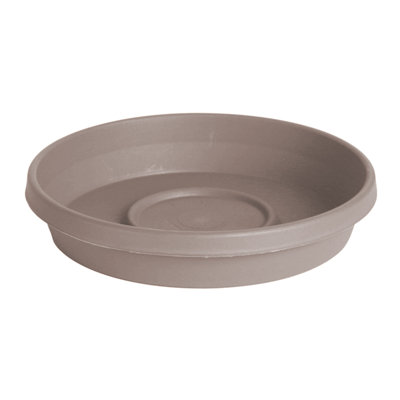 Traditional Plastic Indoor/Outdoor Saucer Tray