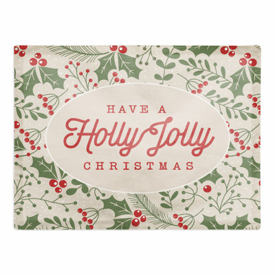 Demaggio Poly Twill Floral Rectangle Placemat