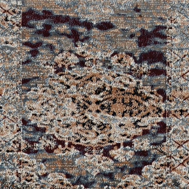 Tapis à poils courts Shelbina, Tapis de couloir 2 pi x 10 pi