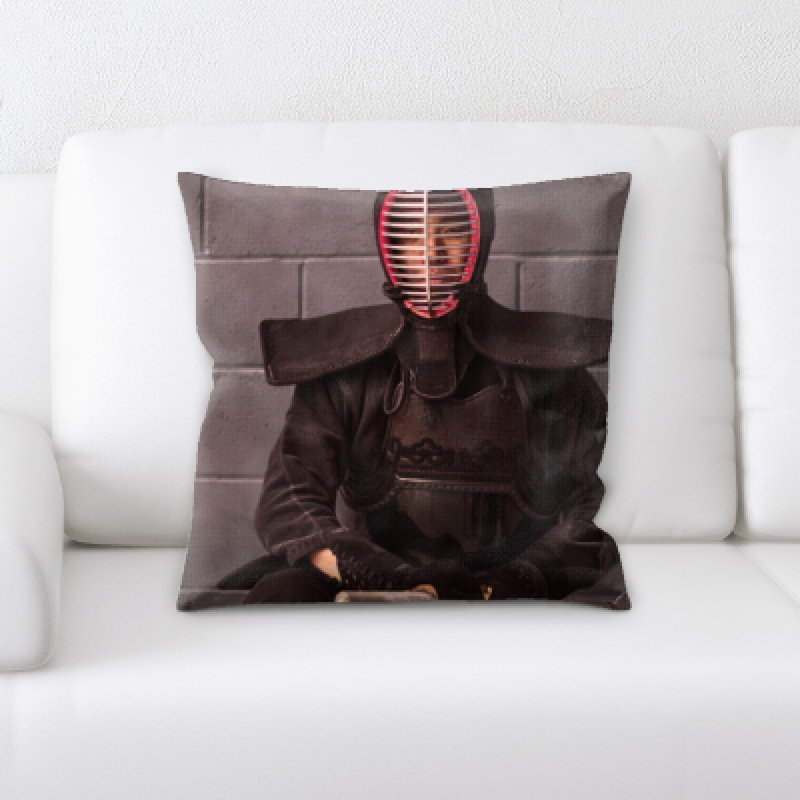 Microsuede Throw Pillow