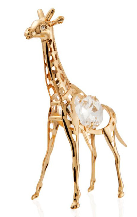 Ornement figurine suspendu giraffe