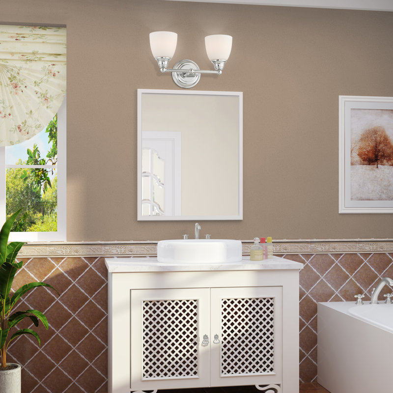 Mayday 2 - Light Dimmable Vanity Light, Polished Chrome