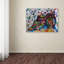 « middle ages owls », reproduction d’impression sur toile tendue-23109479