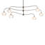 Ume 6 - Light Unique Tiered Chandelier-1906966991-1906966979-1906966978